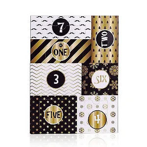 Набір подарунковий Accentra New Year Countdown з 7 сюрпризами для макіяжу на останні дні року synthetic.ua - Фото 1