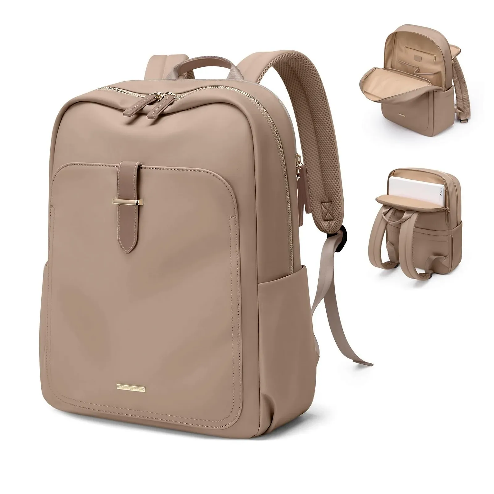 Рюкзак 14 дюймов 16 L Champagne Brown Modern Minimalist, фото №1 Рюкзак 14 дюймов 16 L Champagne Brown Modern Minimalist, фото №1