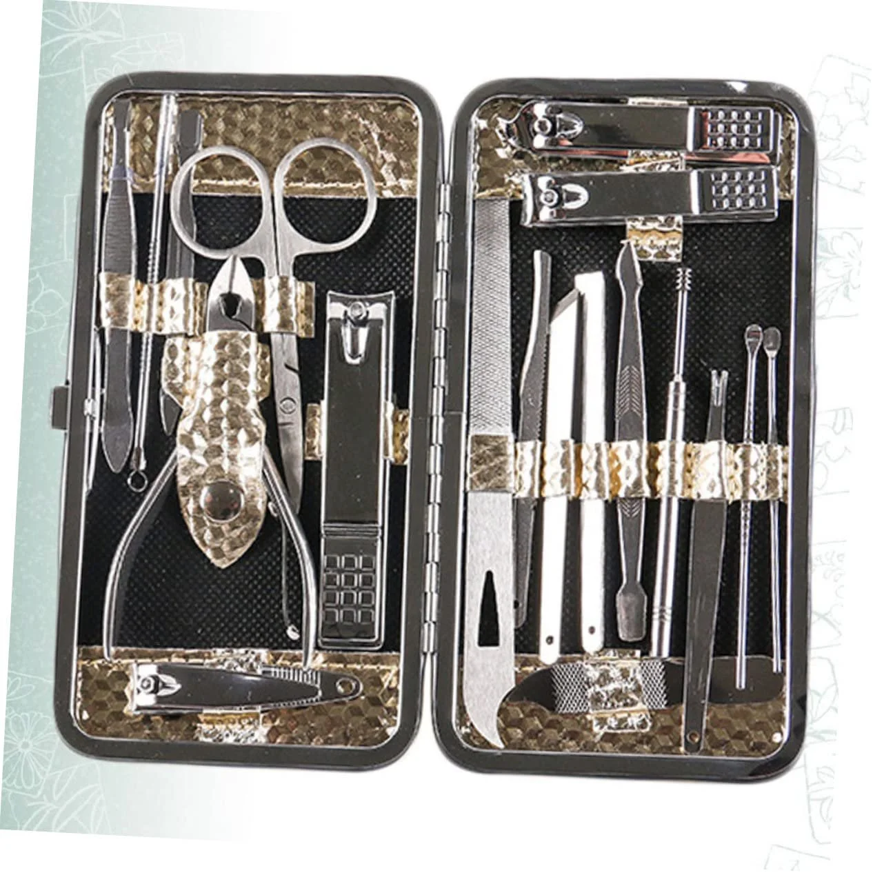 Набор для маникюра CALLARON 19 предметов, фото №9