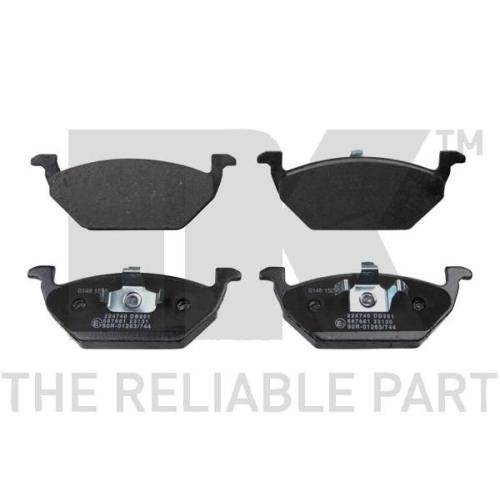 Гальмівний диск NK 2047157 для SEAT SKODA VW передня вісь, фото №5