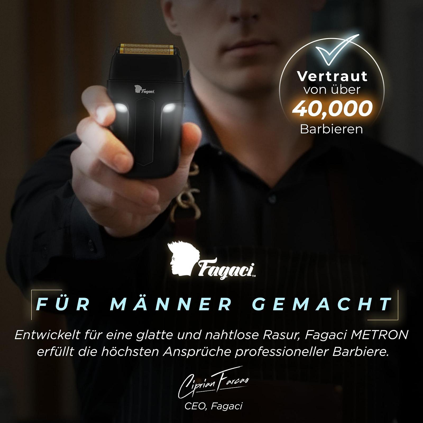 Сеточная электробритва Fagaci 8500 об/мин, до 3 часов работы, фото №8 Сеточная электробритва Fagaci 8500 об/мин, до 3 часов работы, фото №8