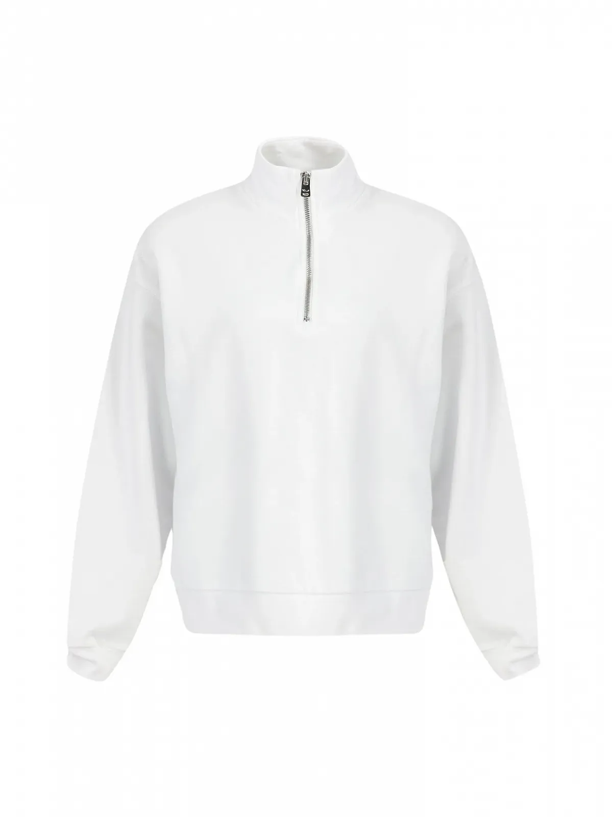 Свитшот LTB Jeans Bonoho Relaxed Хлопок на молнии Белый Размер XS, фото №1