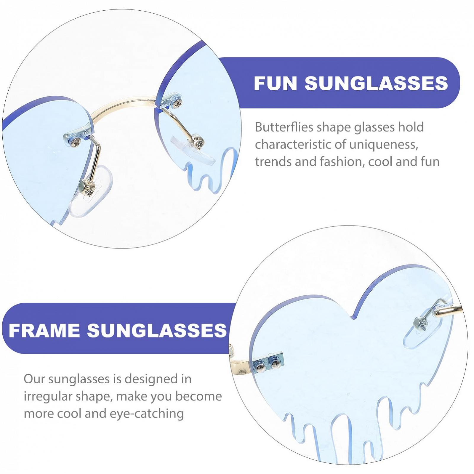 Сонцезахисні Окуляри PACKOVE 4 Штуки Без Оправи, фото №5