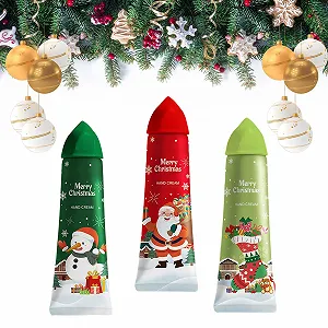 Купить Крем для рук Набор Мини-набор кремов для рук Рождественский крем для ухода за руками с ароматом мороженого для очень сухой потрескавшейся кожи для женщин/подарок маме на Рождество, 3 шт - Фото 1 Крем для рук Набор Мини-набор кремов для рук Рождественский крем для ухода за руками с ароматом мороженого для очень сухой потрескавшейся кожи для женщин/подарок маме на Рождество, 3 шт - Фото 1