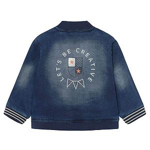 Джинсовая куртка Mayoral для мальчиков synthetic.ua - Фото 1