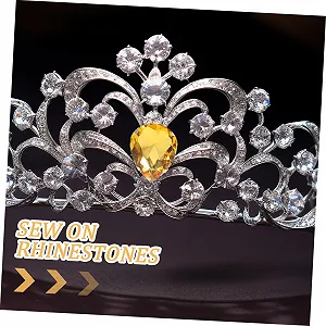 Стразы TEHAUX золотые synthetic.ua - Фото 1