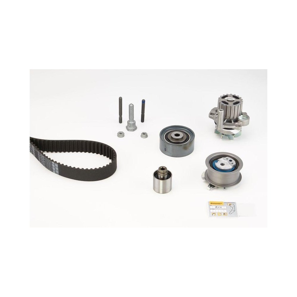 Водяной насос и комплект ремня ГРМ Continental CTAM CT1051WP2, фото №1