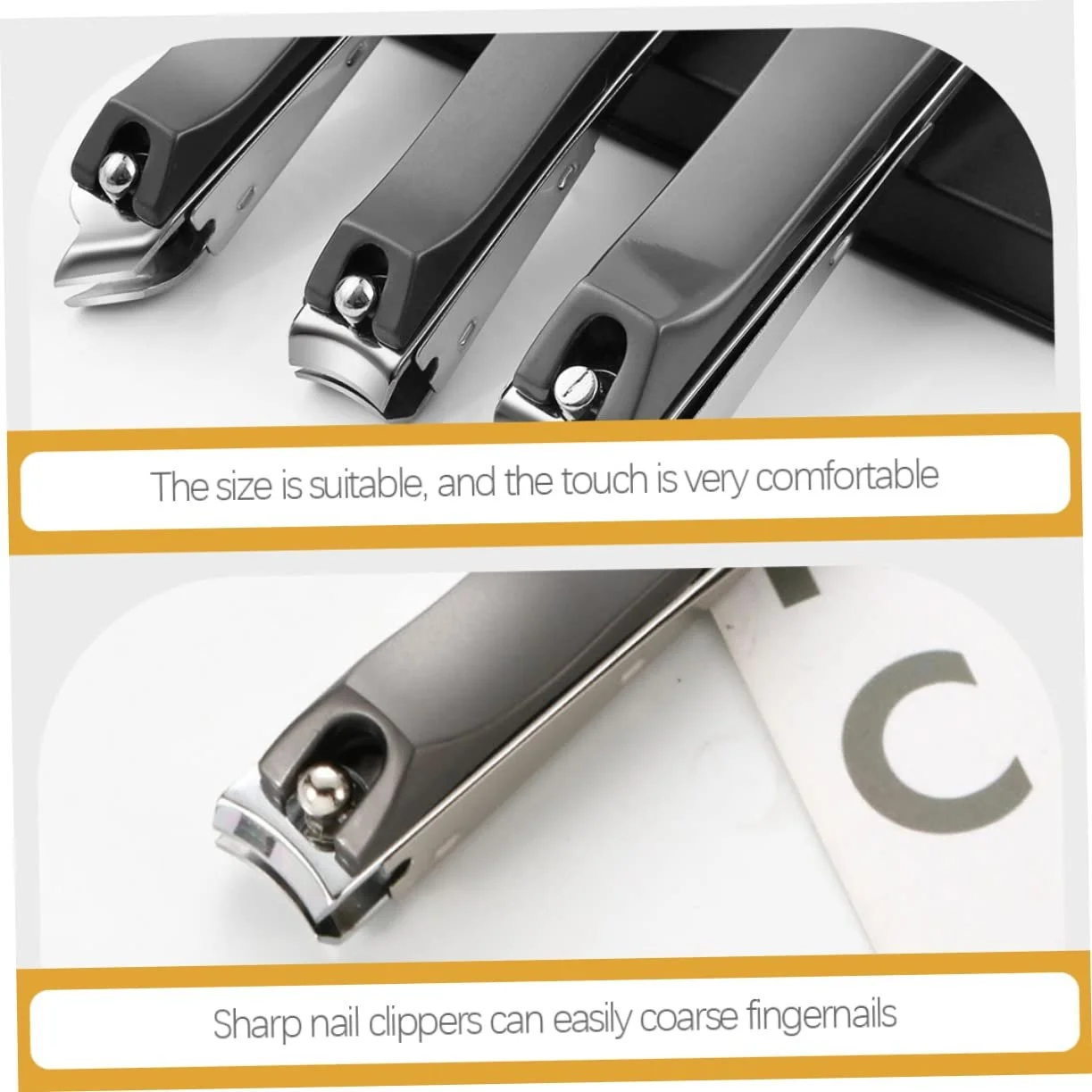 Кусачки для ногтей 2 шт. Эргономичный дизайн, фото №2