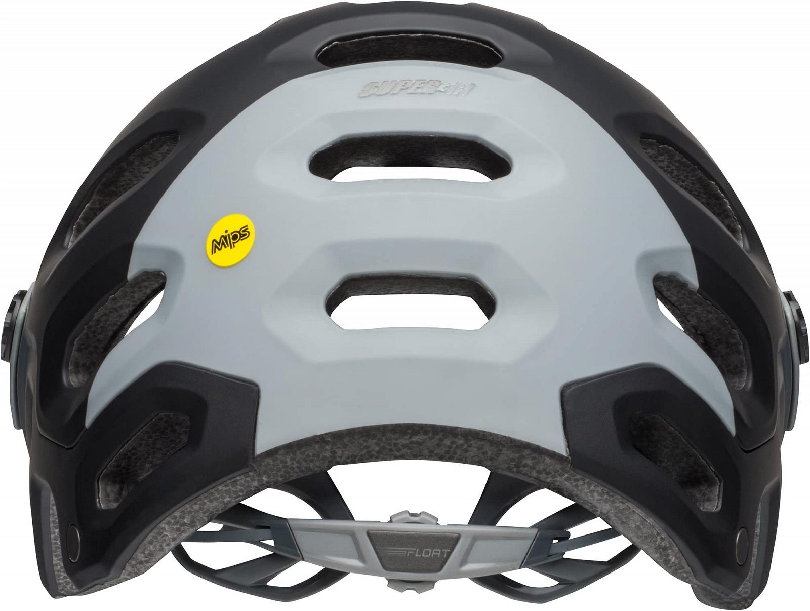 Шлем BELL Super 3R MIPS MTB, Downdraft матовый серый, M/55-59 см, фото №11