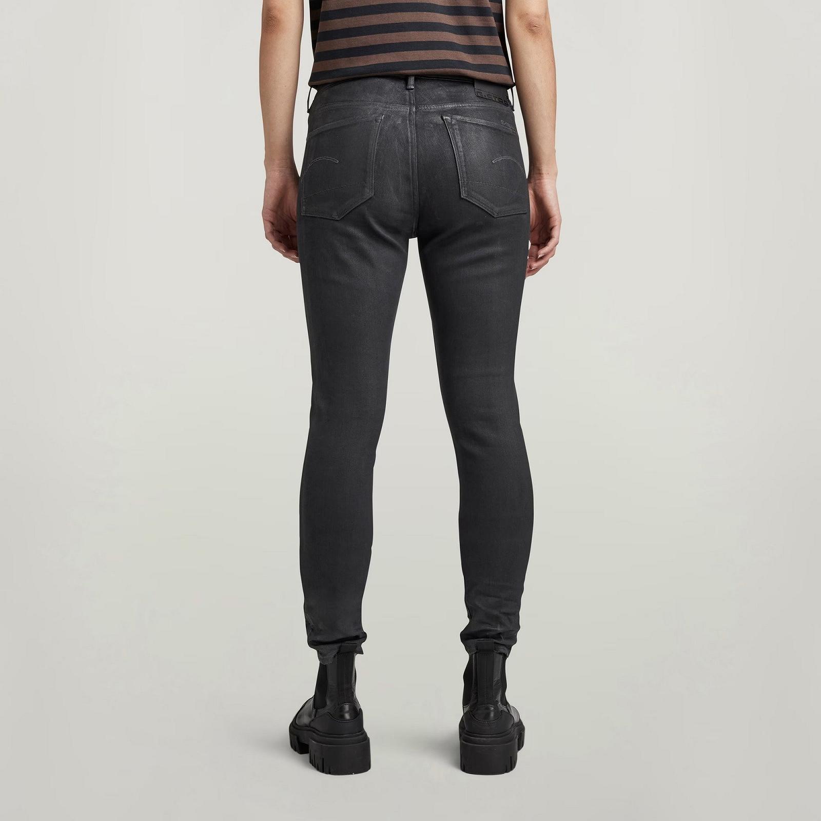 Жіночі джинси G‑STAR RAW 3301 Skinny Elto Nero Black - 26, фото №2