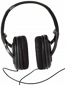 Наушники Panasonic RP-HT265E-K кабель 5 м 3,5 мм и адаптер 6,3 мм регулятор громкости черный synthetic.ua - Фото 1