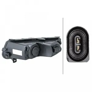 Денний ходовий вогонь HELLA 2PT 010 377-061 для VW CITROËN/PEUGEOT, правий synthetic.ua - Фото 1