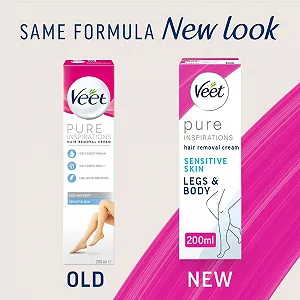 Крем для депиляции Veet Для чувствительной кожи 200 мл synthetic.ua - Фото 1
