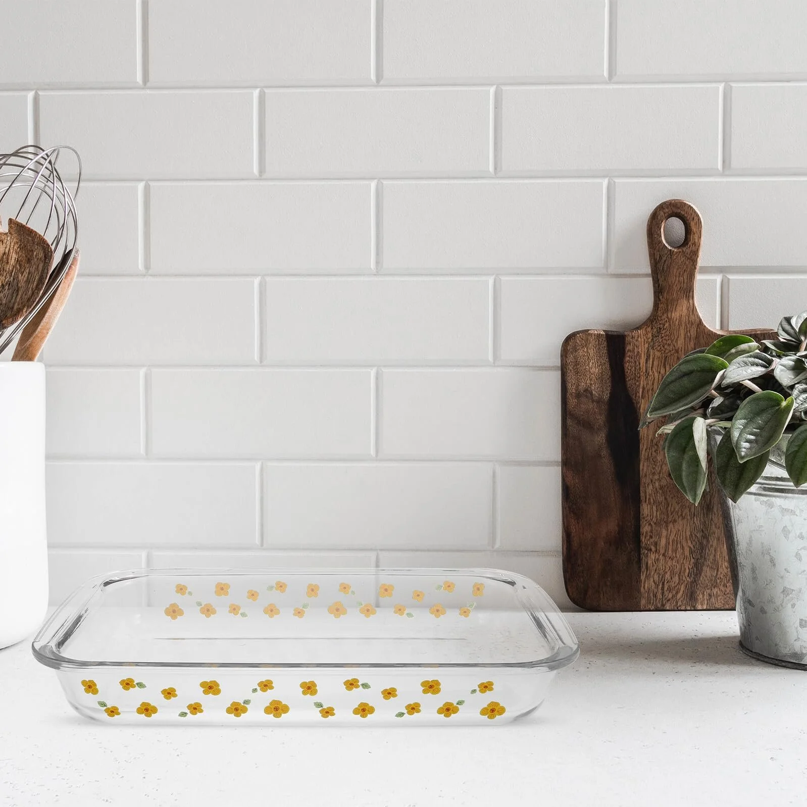 Форма для запекания Gatuida прямоугольная, стеклянная, термостойкая, для микроволновой печи, фото №6