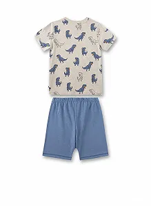 Короткая пижама для мальчиков Sanetta synthetic.ua - Фото 1