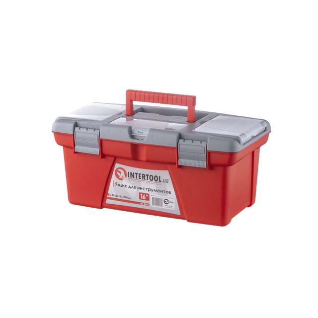 Ящик для інструменту 16 415*210*190 мм INTERTOOL BX-0416, фото №1