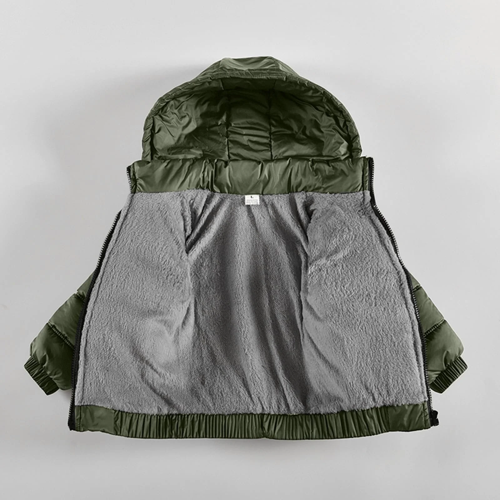 Дитяча Зимова Куртка-Пальто Утеплена Тепла Пухова, фото №7