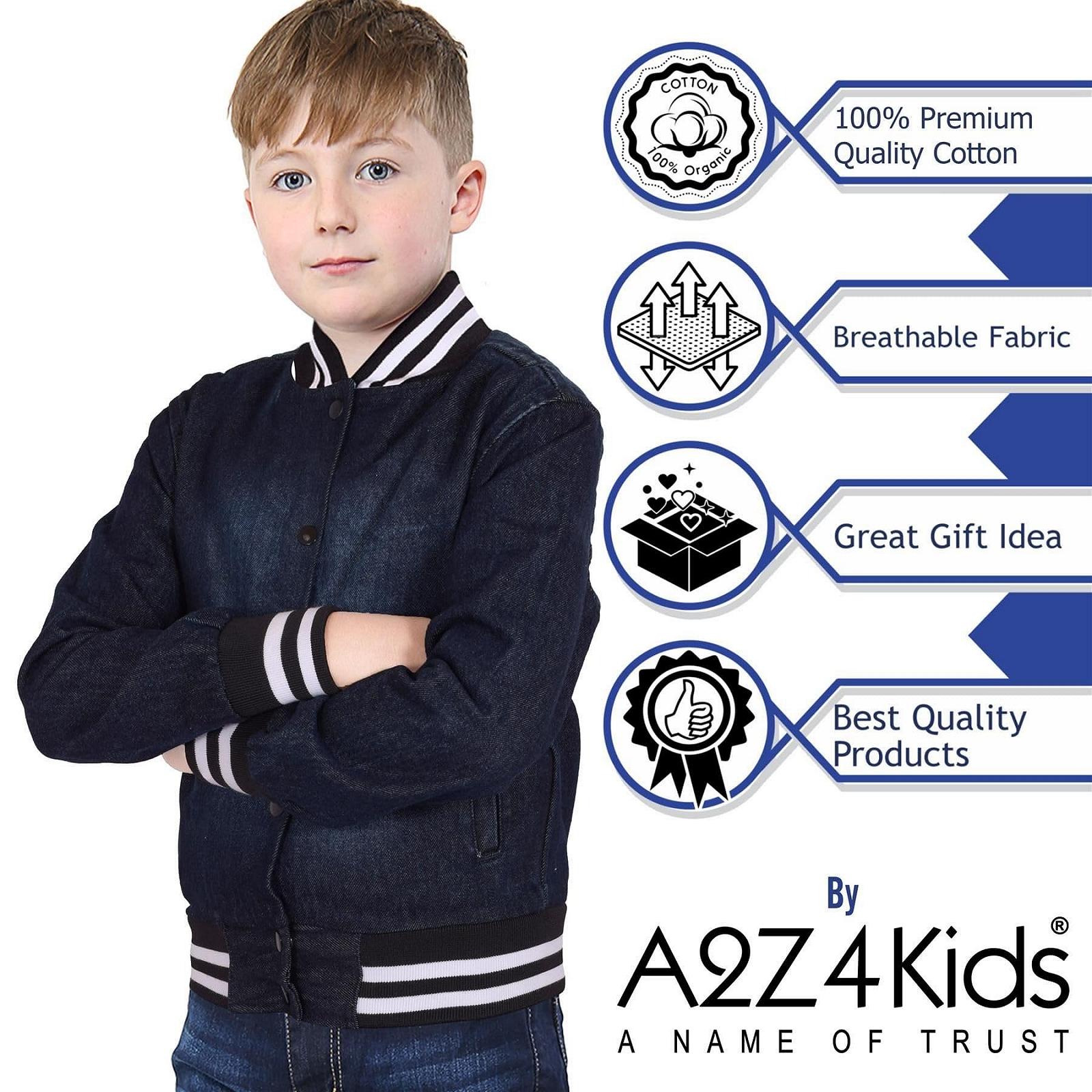 Джинсовая куртка A2Z 4 Kids для мальчиков и девочек, фото №6