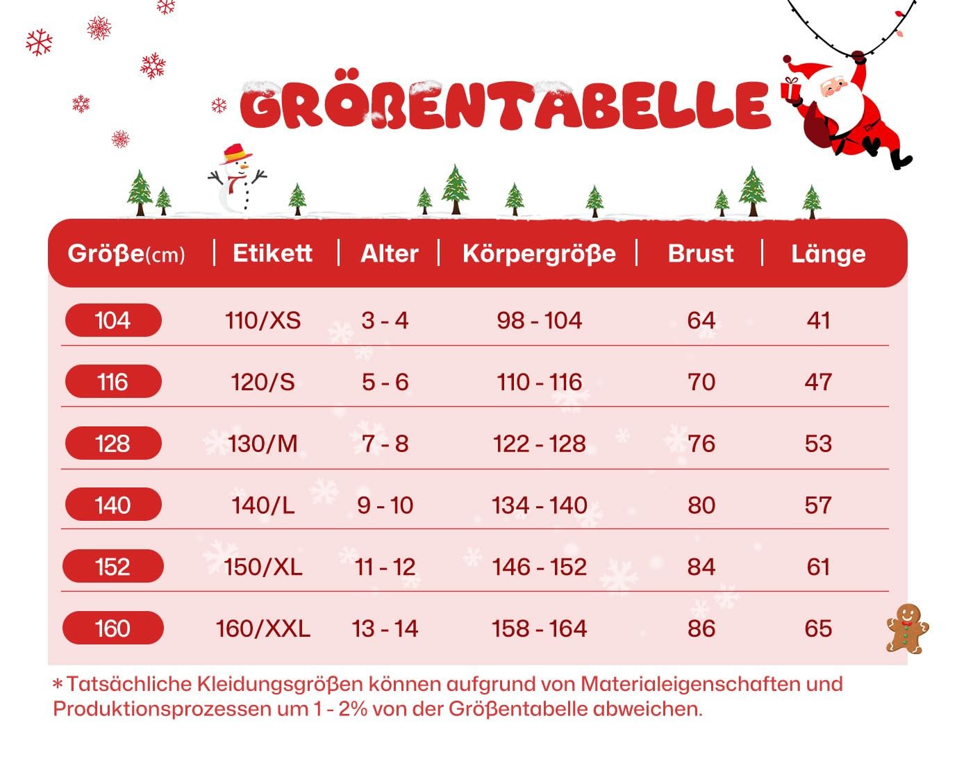 Худі BesserBay Різдвяний дитячий з довгими рукавами, капюшоном і кишенями, фото №6