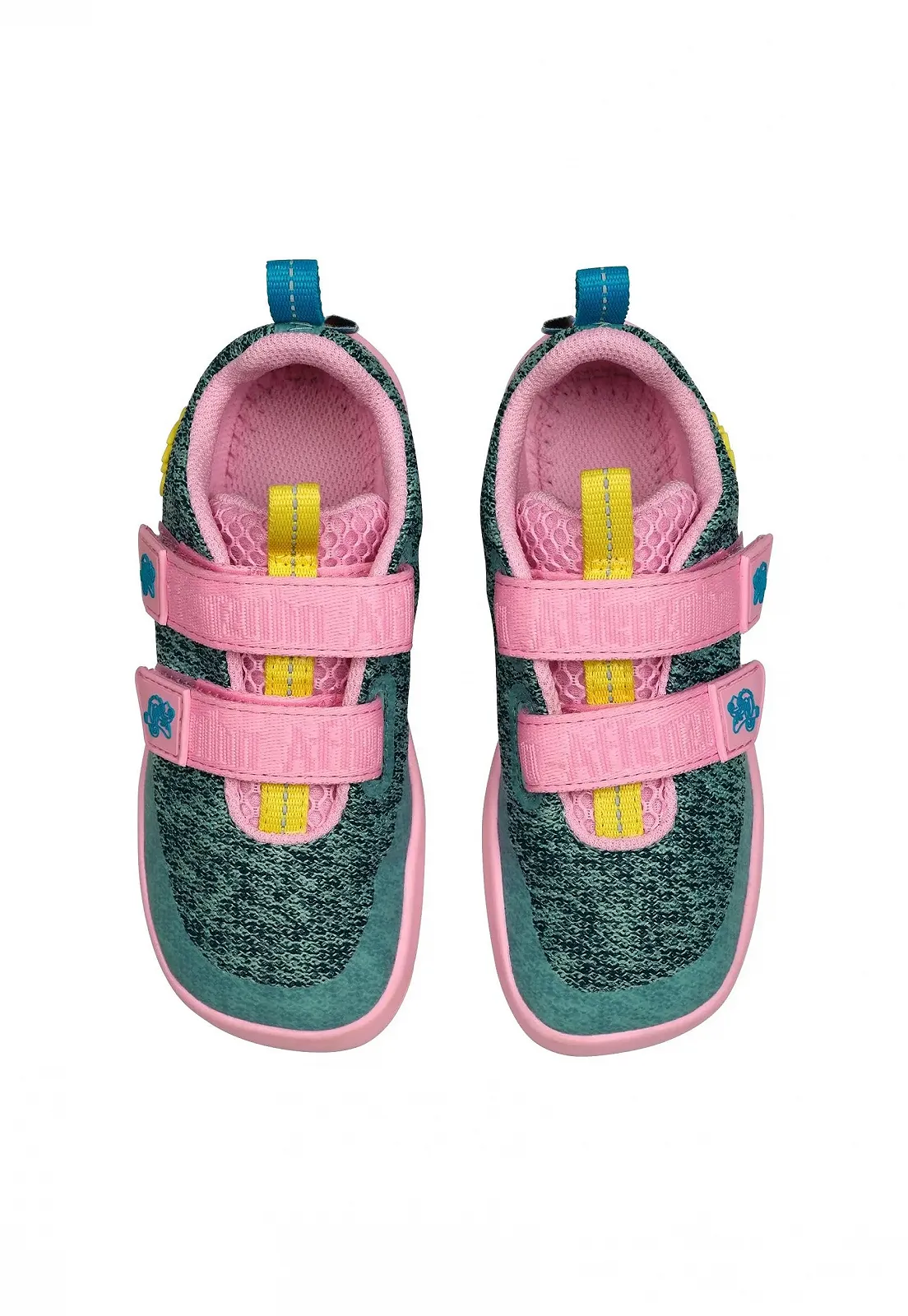 Обувь для босоножек Affenzahn Knit Happy с застежкой, веганская, нескользящая, гибкая, светоотражающая, особо легкая, размер 21-32, фото №5