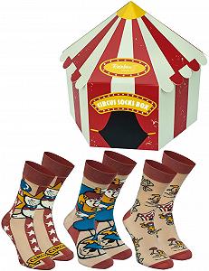 Шкарпетки Rainbow Socks Circus Box, 3 пари - Фото 1