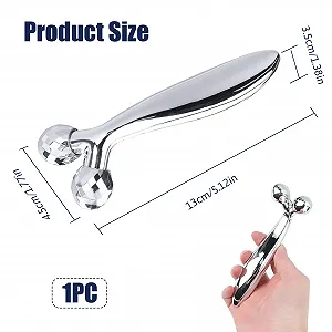 3D Масажер для обличчя та тіла Ролер 360° Обертання synthetic.ua - Фото 1