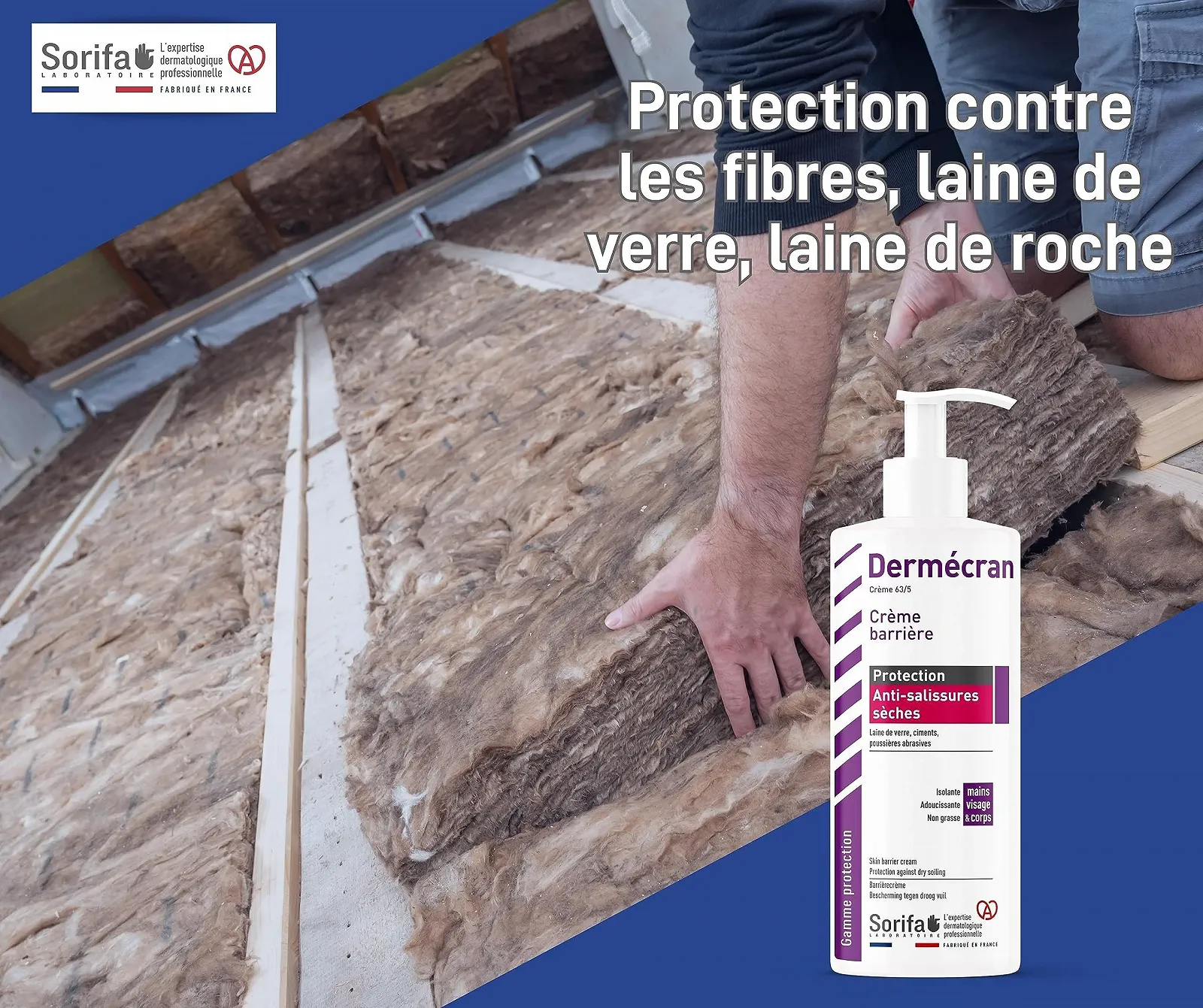 Крем Dermscreen бар'єрний для захисту від сухого бруду 500 мл, фото №4 Крем Dermscreen бар'єрний для захисту від сухого бруду 500 мл, фото №4