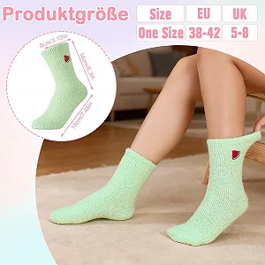 Шкарпетки Жіночі М'які, 6 пар, розмір 38-42 synthetic.ua - Фото 1