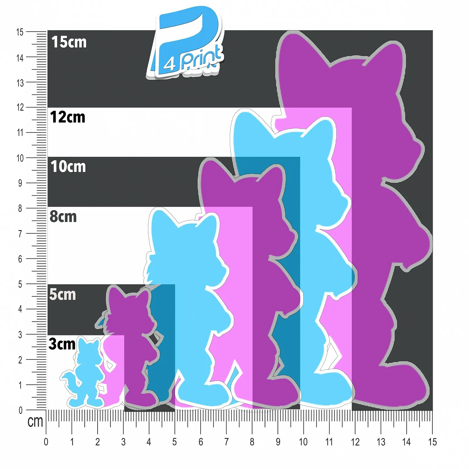 Наклейки Персоналізовані з логотипом або фото Водонепроникні 3–15 см 100 шт., фото №7