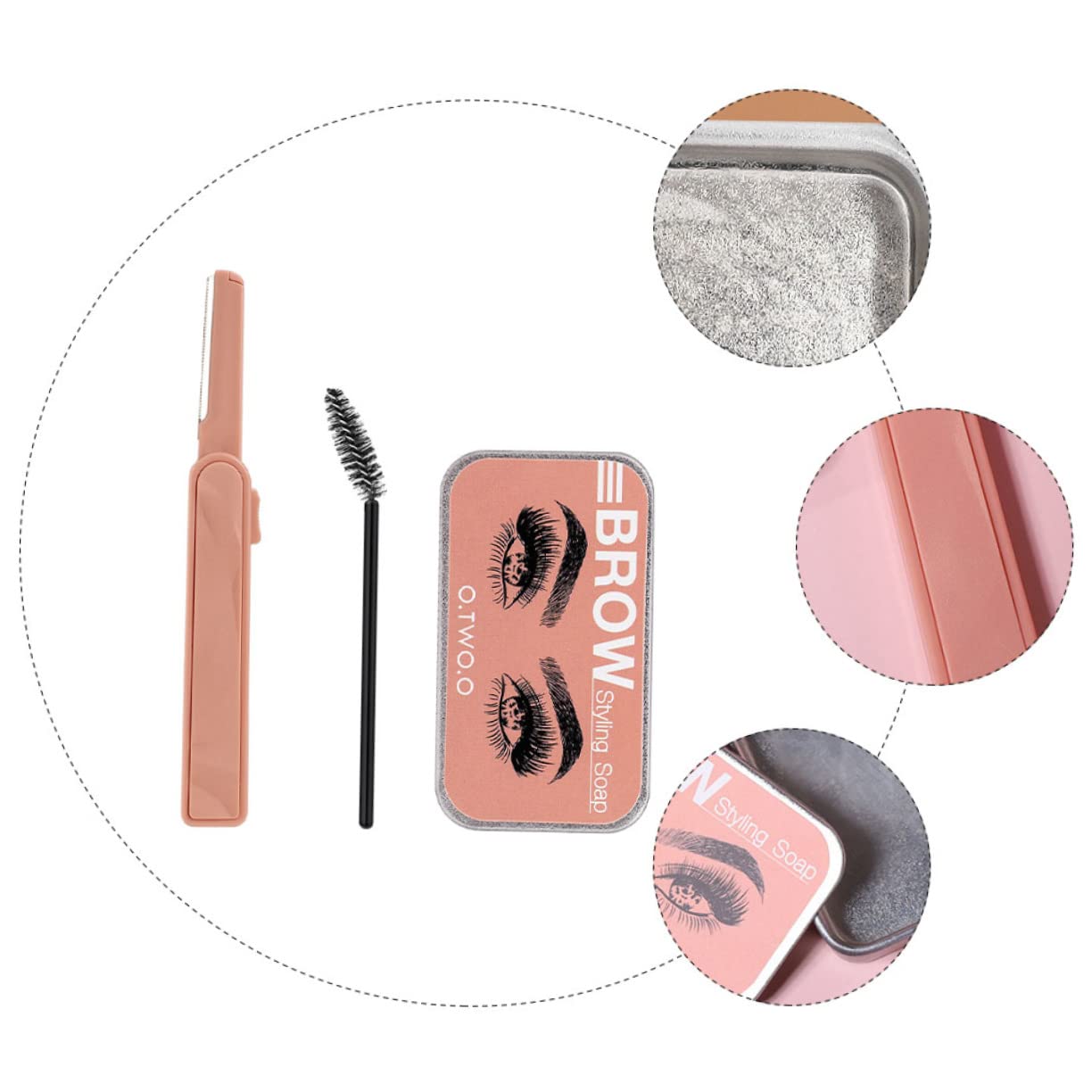 Styling-Gel HONMEET 3. Augenбров-Werkzeug Прозорa Крема, фото №7