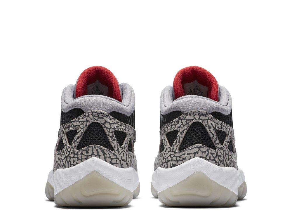 Кросівки Jordan 11 Retro Low Ie Black Cement 43, фото №4