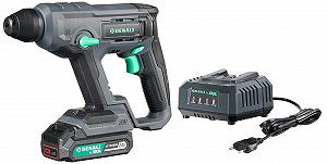 Дрель-шуруповерт Amazon Brand Denali SKIL Hammer 18 Volt (20V Max) Kit с аккумулятором и зарядным устройством зеленый - Фото 1