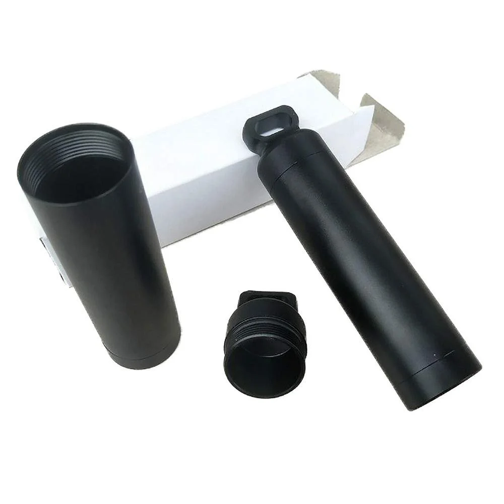 Контейнер для таблеток EDC алюмінієвий сплав герметичний водонепроникний 131x30,5 мм, фото №4