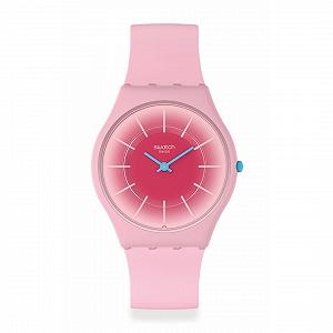 Женские часы Swatch Skin Radiantly Pink SS08P110 - Фото 1