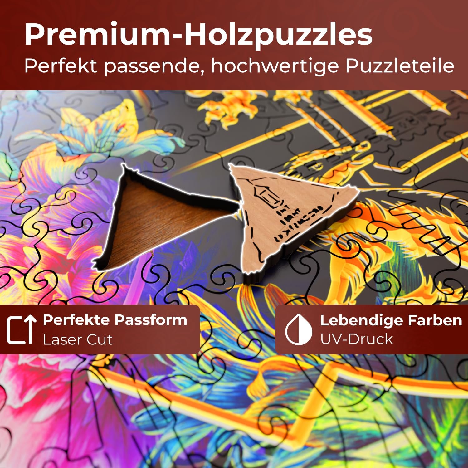 Деревянный пазл Crafthub Harry Potter Fine Oddities A3 201 деталь 27.5 x 33.2 см, фото №4