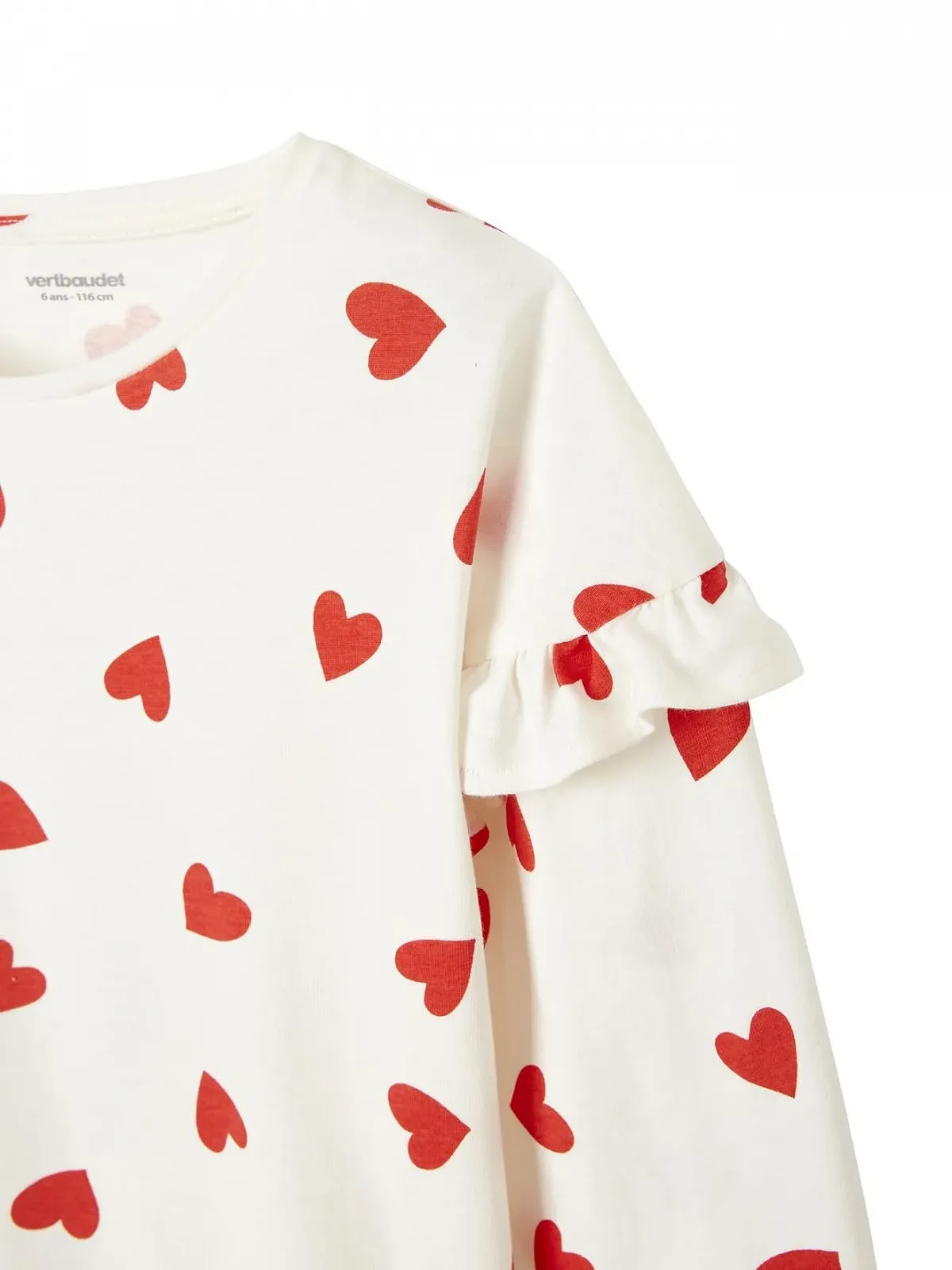 Комплект піжам Vertbaudet Hearts, 2 шт., фото №6 Комплект піжам Vertbaudet Hearts, 2 шт., фото №6