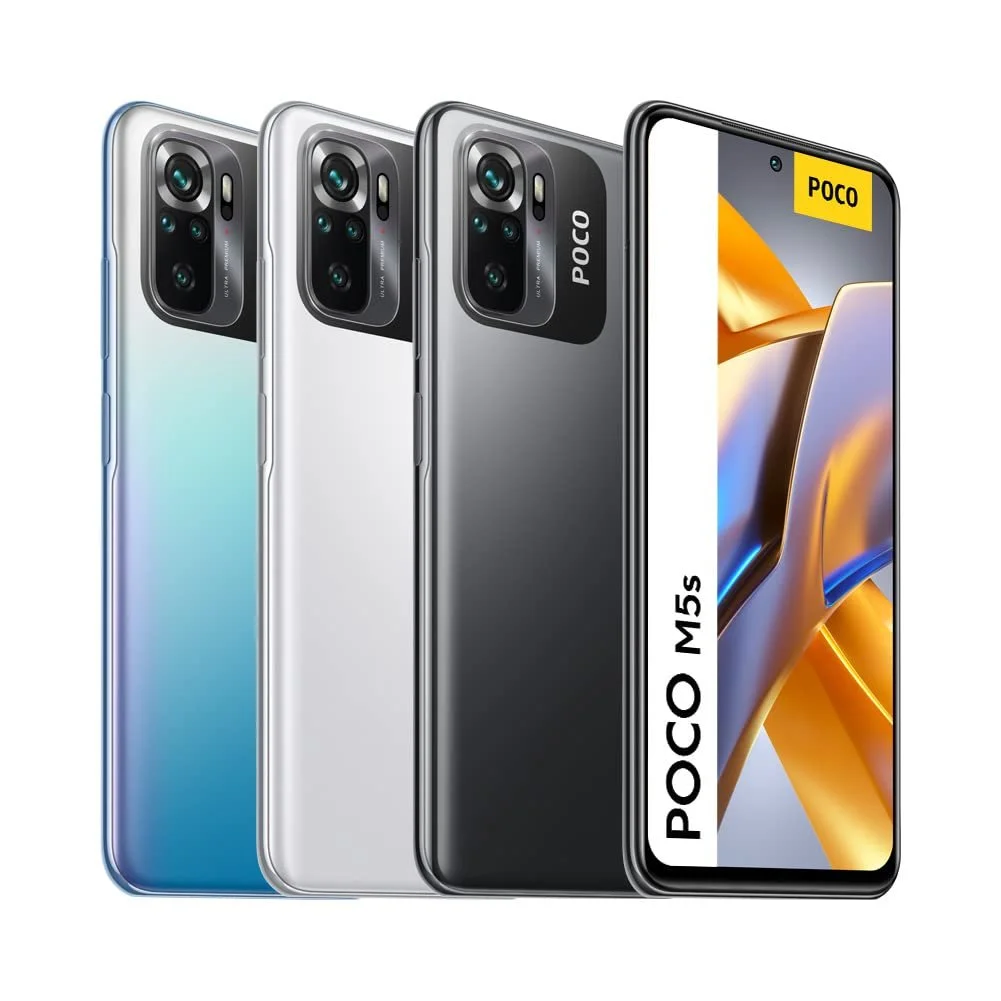 Смартфон POCO M5s 4GB RAM 128GB ROM White, фото №4