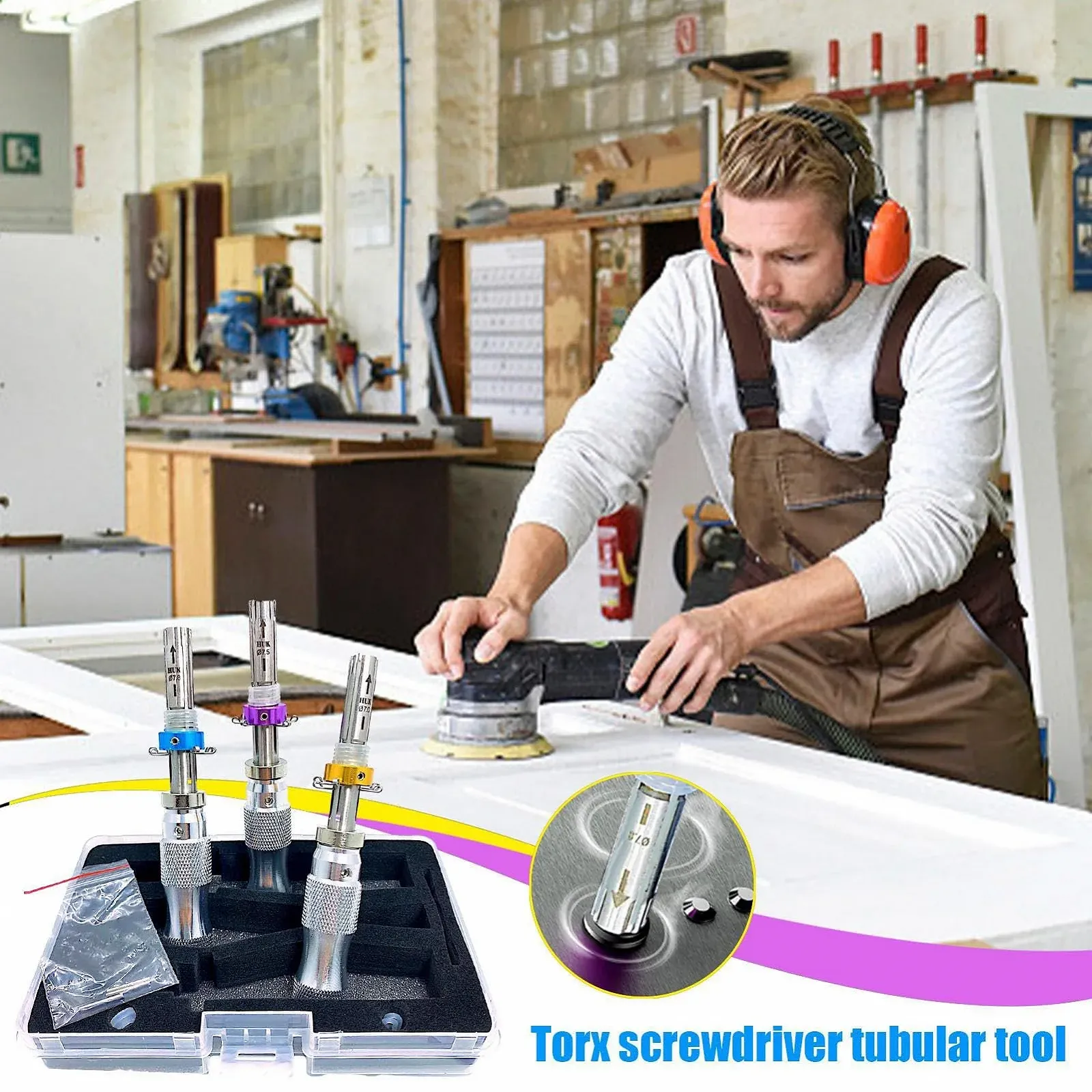 Набір викруток Torx Stainless Steel прецизійний промисловий антивандальний, фото №3