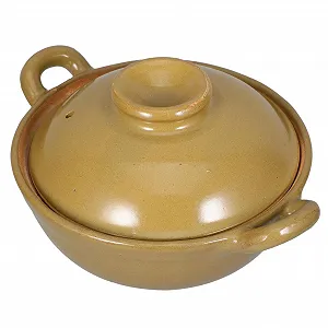 Кастрюля Gatuida Traditional глиняная керамическая с крышкой энергосберегающая термостойкая - Фото 1