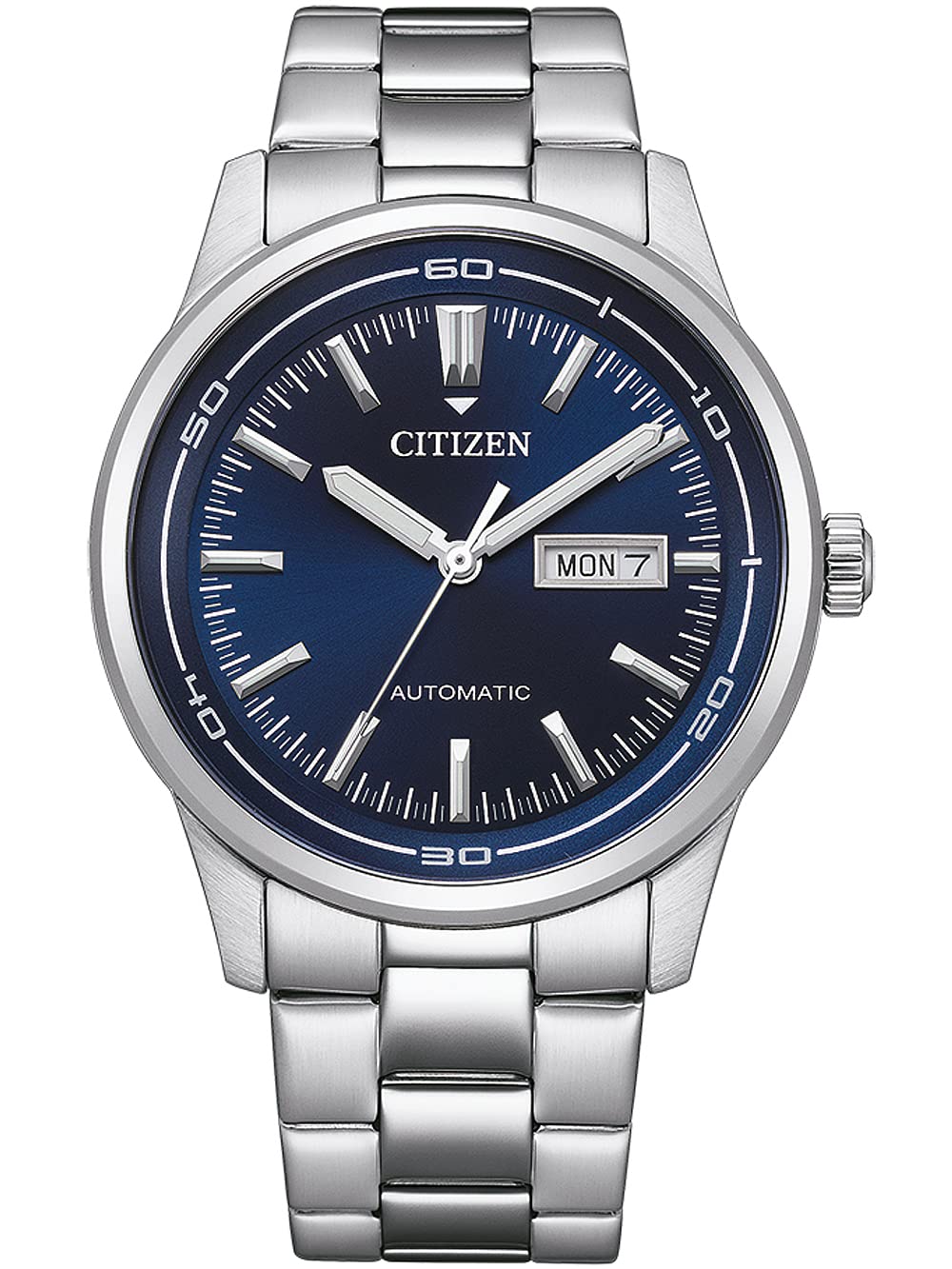 Автоматичний годинник CITIZEN NH8400-87LE, синій, браслет, фото №1