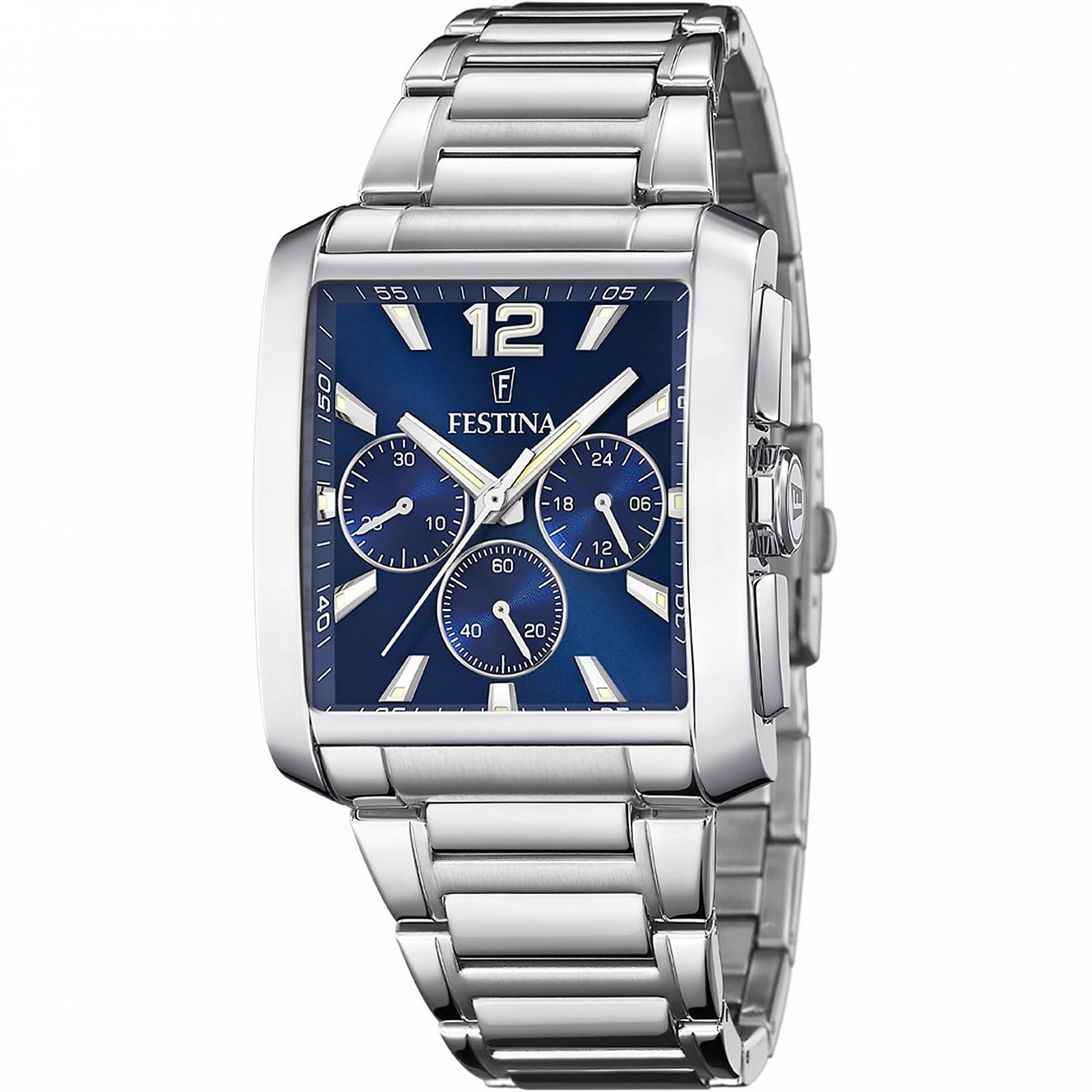 Годинник Festina Timeless Chronograph F20635/2 чоловічий, сріблястий, Класичний, фото №3
