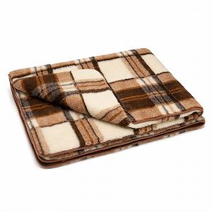 Одеяло из мериносовой шерсти Merino, 160 x 200 см, Мягкое одеяло из 100% мериносовой овечьей шерсти, Большое и пушистое шерстяное одеяло, Вес 1100 г/м2, Дышащий материал synthetic.ua - Фото 1