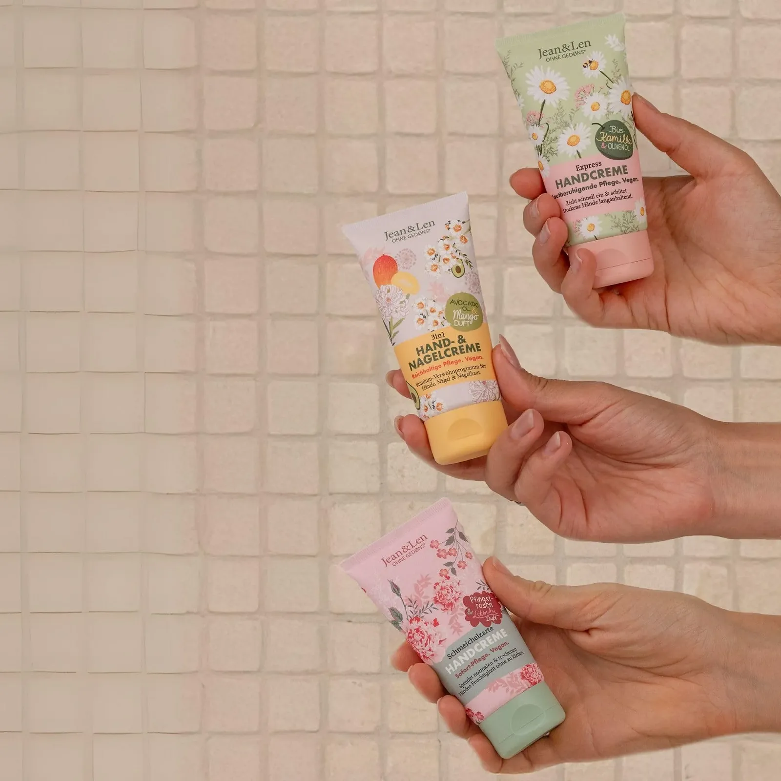 Крем для рук Jean & Len Ромашка та оливкова олія 75 мл, фото №6