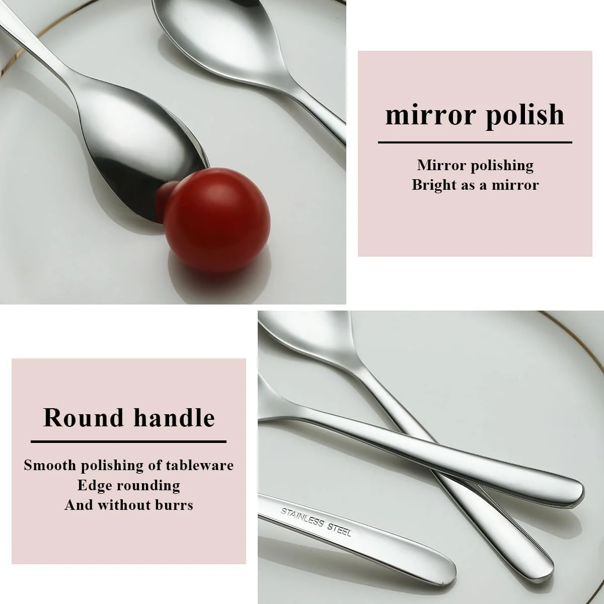 Чайні ложки Kyraton, 14 см, для кави з нержавіючої сталі, фото №4 Чайні ложки Kyraton, 14 см, для кави з нержавіючої сталі, фото №4