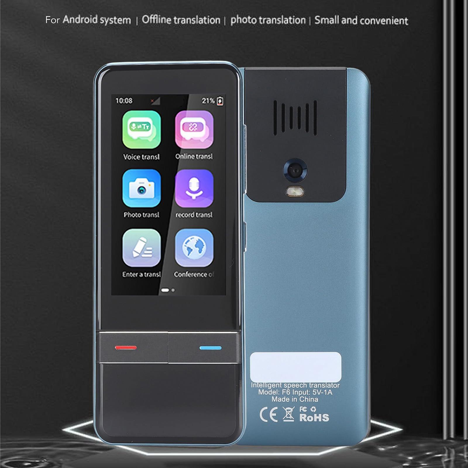 Пристрій для перекладу мов Haofy, 139 мов онлайн, висока точність, реальний час, для вивчення мов, фото №4