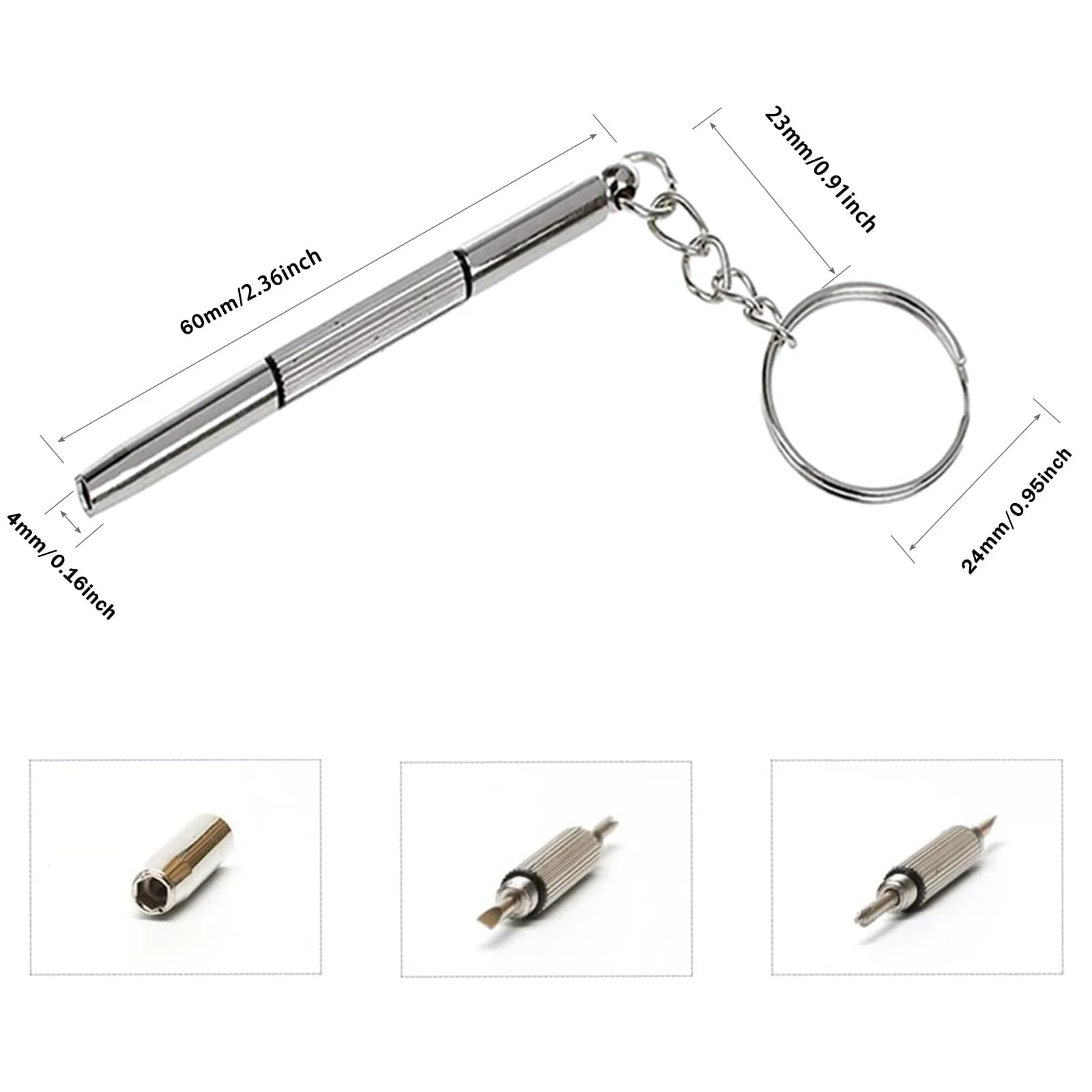 Набор Мини Отвертка Крестовая Прецизионная Многофункциональная Металл Серый, фото №2 Набор Мини Отвертка Крестовая Прецизионная Многофункциональная Металл Серый, фото №2