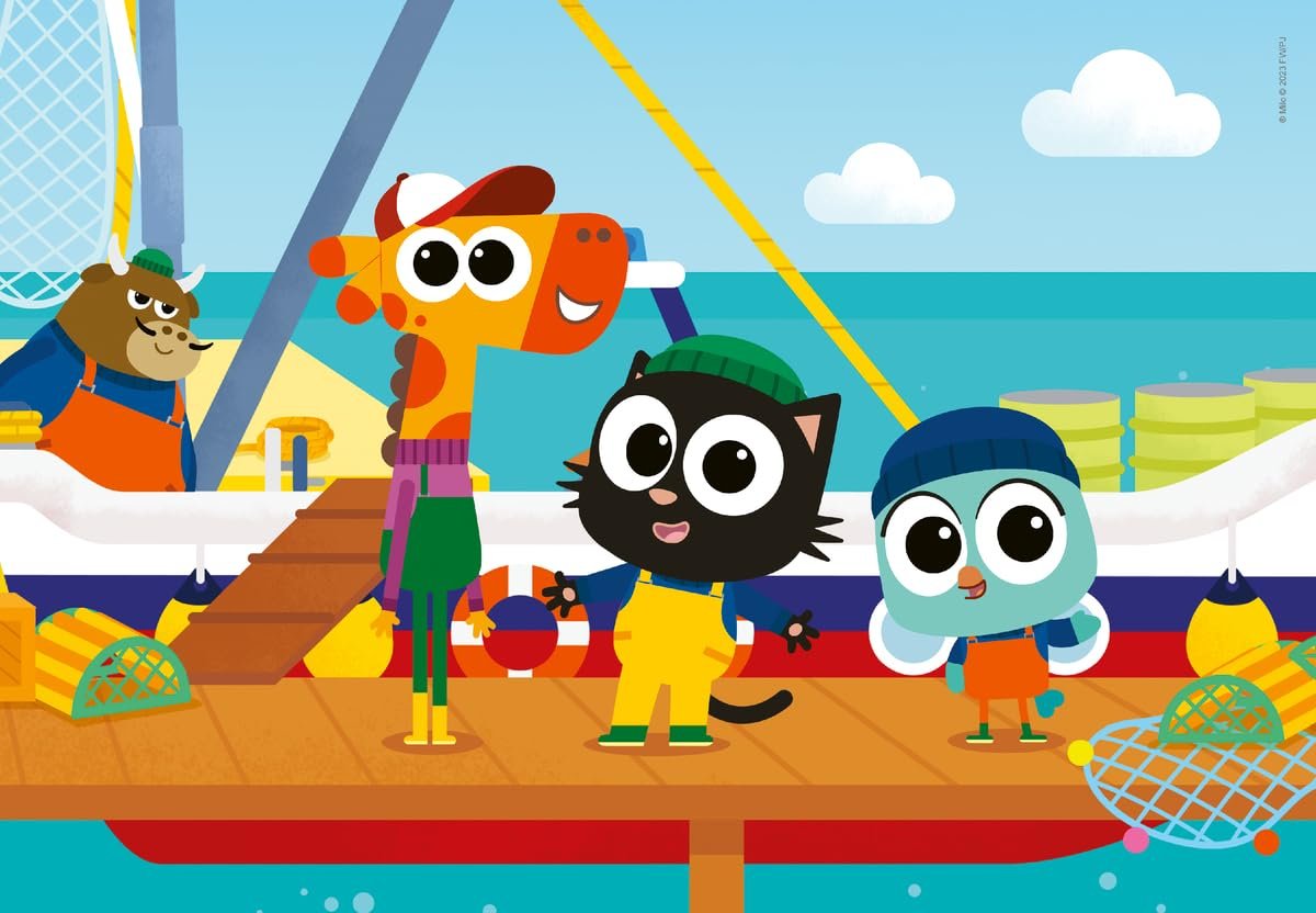 Пазл Ravensburger Milo Collection 2 x 12 2х12 деталей, фото №2