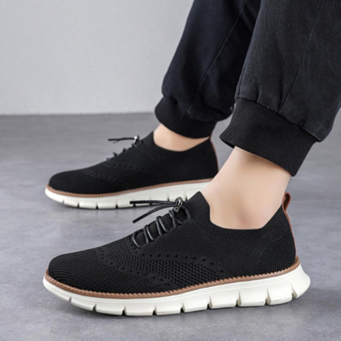 Кросівки Sudychen Breeze Urban Чоловічі Сітка Оксфорди Легкі Повсякденні Сліпони Дихаючі Елегантні Wearbreeze, фото №6