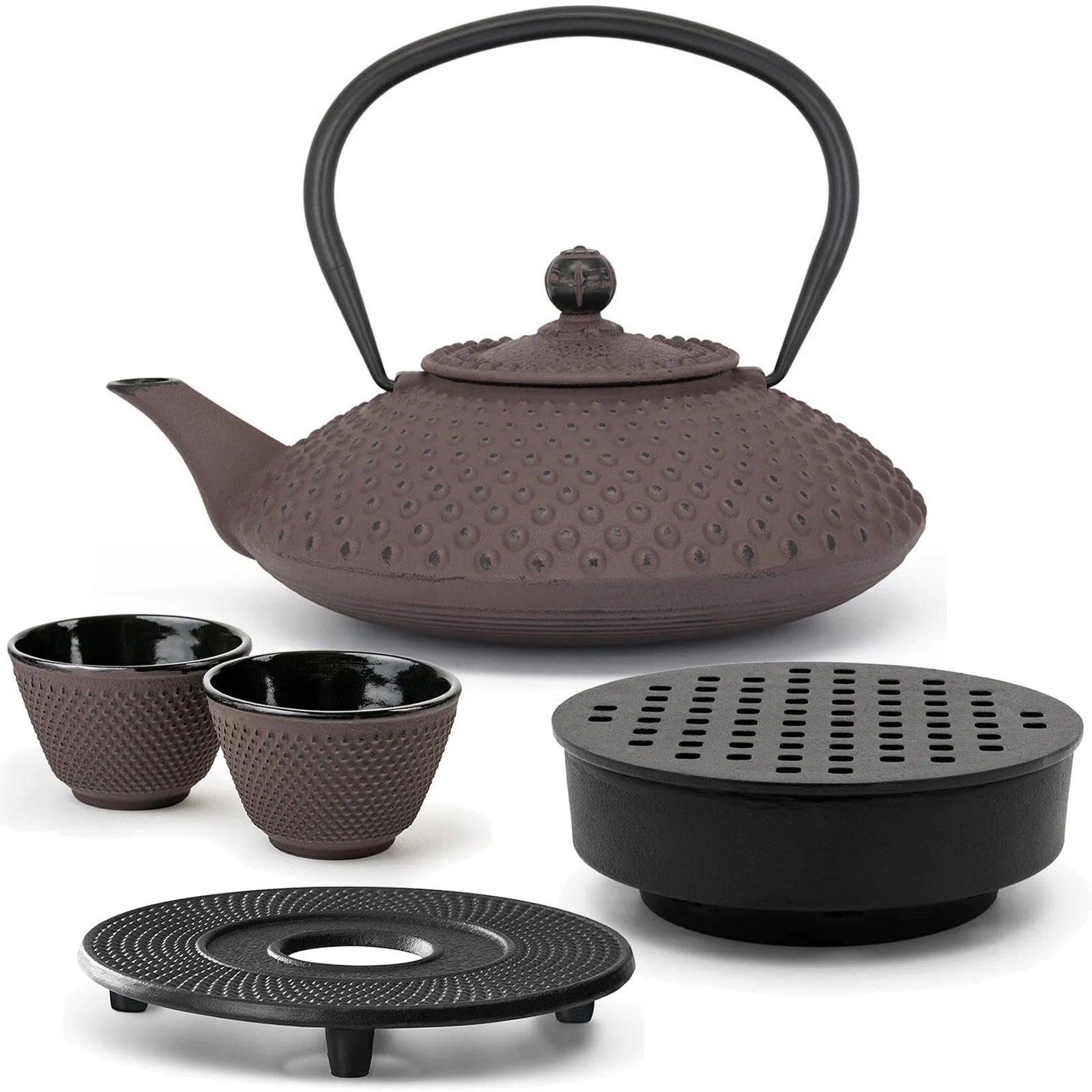 Чайник-заварник Чавунний Bredemeijer Asia 1.25 літра Aubergine, фото №1