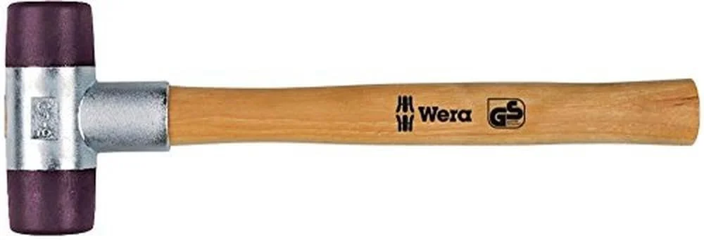 Мягкий молоток Wera 102 05000510001 2x265.0mm Серебристый, фото №1